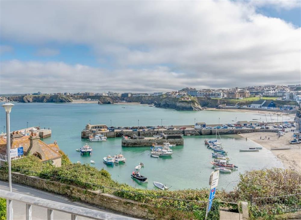 Stunning harbour views at 6 Harbour View in Newquay, North Cornwall