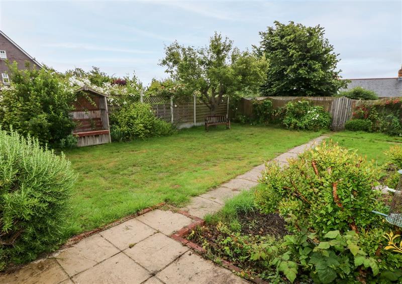 This is the garden at 6 Heytesbury Road, Yarmouth