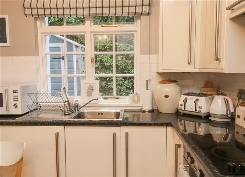 This is the kitchen at 6 Hillside Terrace, Kingswear
