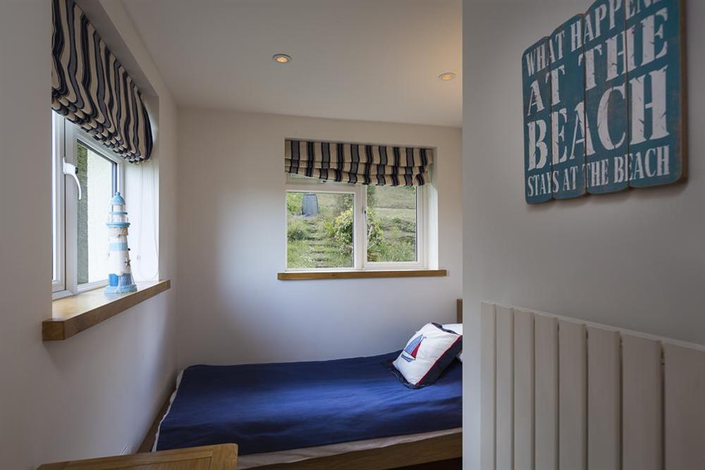 Small single bedroom for one child only (available on request at additional cost) at 6 Knowle Court in , Salcombe