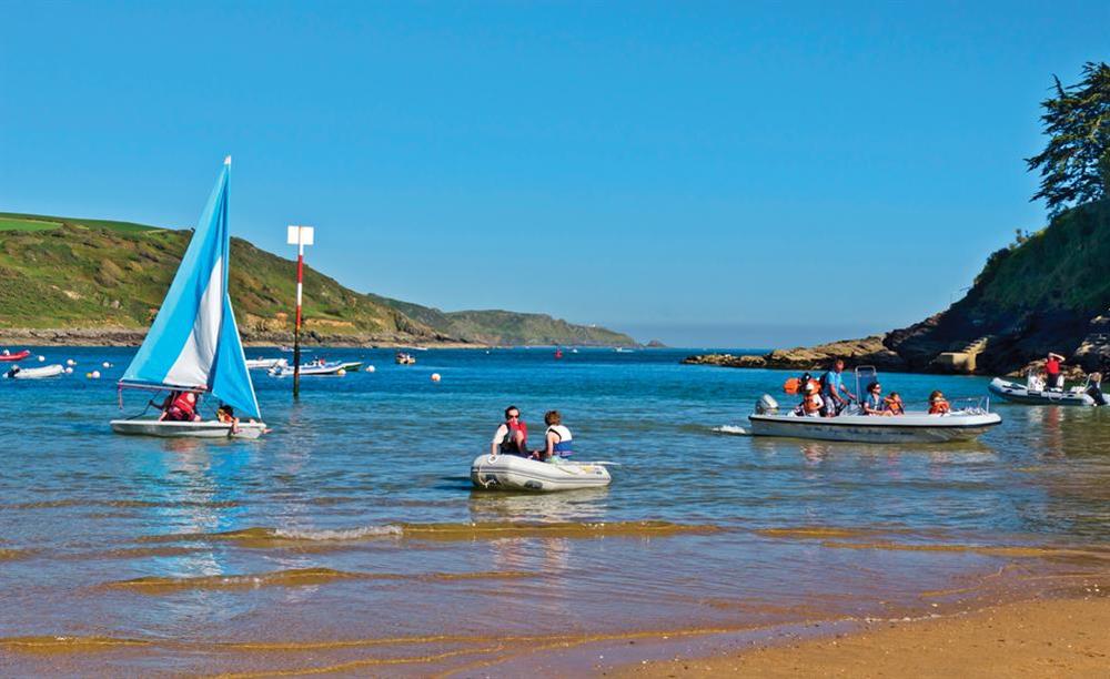 South Sands beach, Salcombe at 6 Knowle Court in , Salcombe