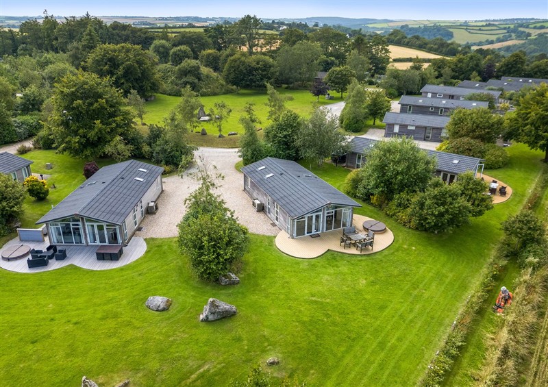 The garden at 6 Meadow Retreat, Dobwalls