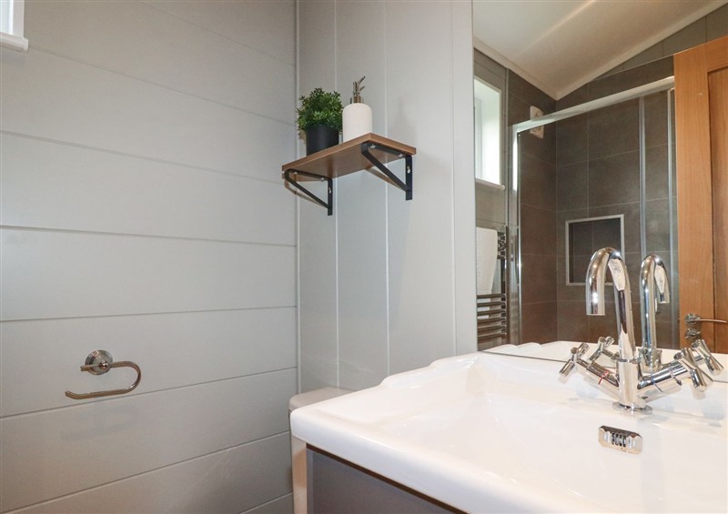 This is the bathroom at 6 Meadow Retreat, Dobwalls