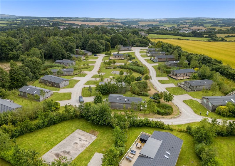 This is the garden at 6 Meadow Retreat, Dobwalls