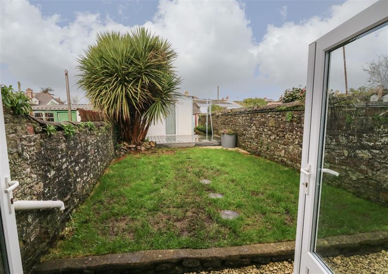 This is the garden at 6 Milton Place, Bideford