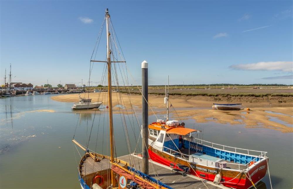 Boats at The Quay at 6 Monteagle House, Wells-next-the-Sea