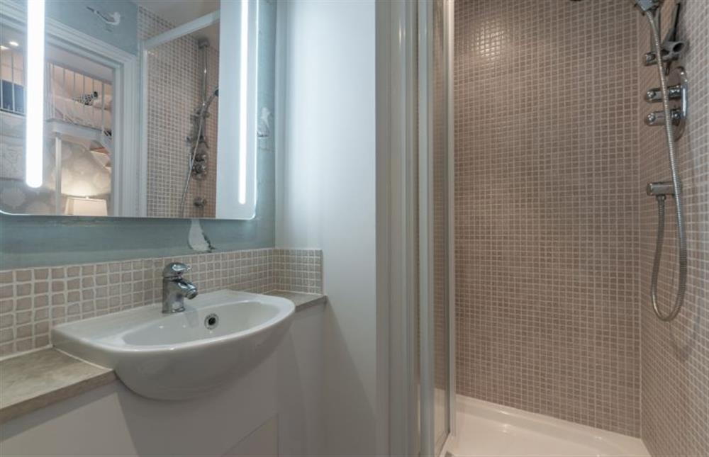 Second Floor: Bathroom with shower cubicle at 6 Monteagle House, Wells-next-the-Sea