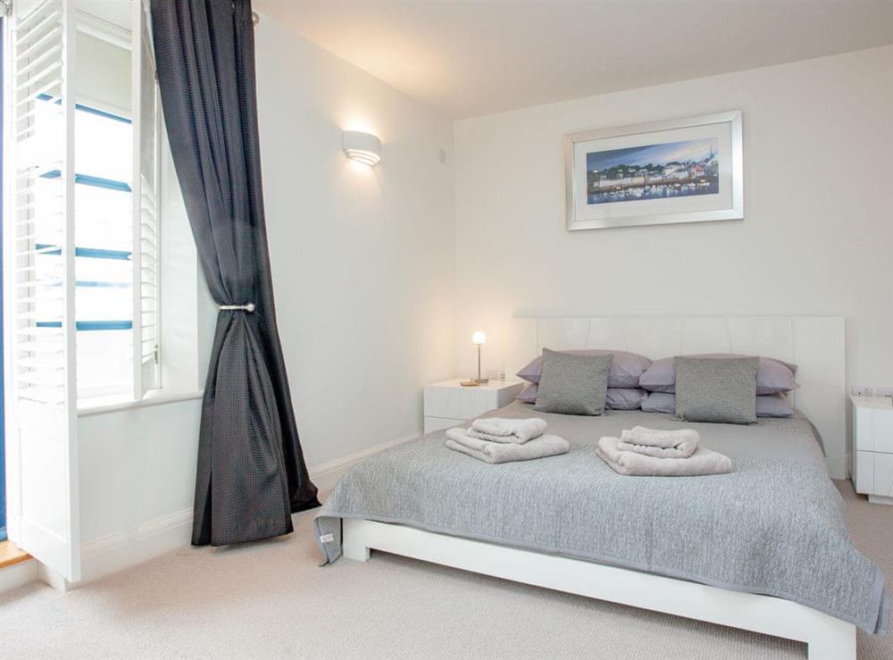 Double bedroom at 6 Queens Quay in Torquay, Devon