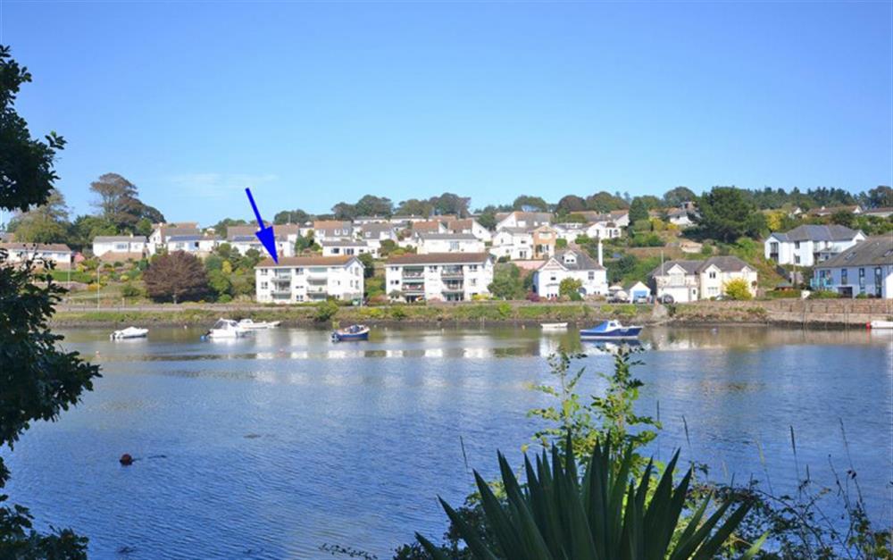 View of 6 Riverside from across the estuary