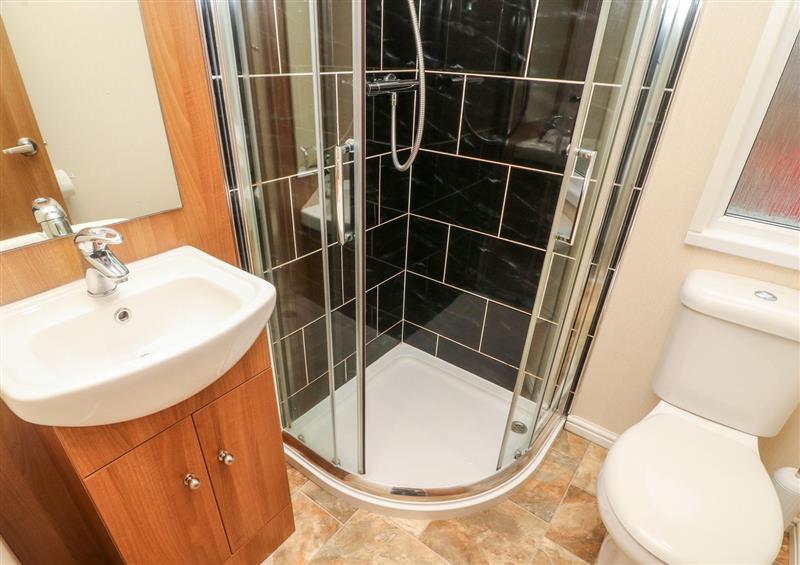 This is the bathroom at 6 Sherwood, Carnforth near Tewitfield
