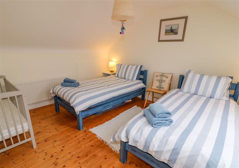 One of the 4 bedrooms at 6 Strandview Cottages, Castlerock