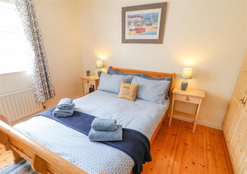 One of the bedrooms at 6 Strandview Cottages, Castlerock
