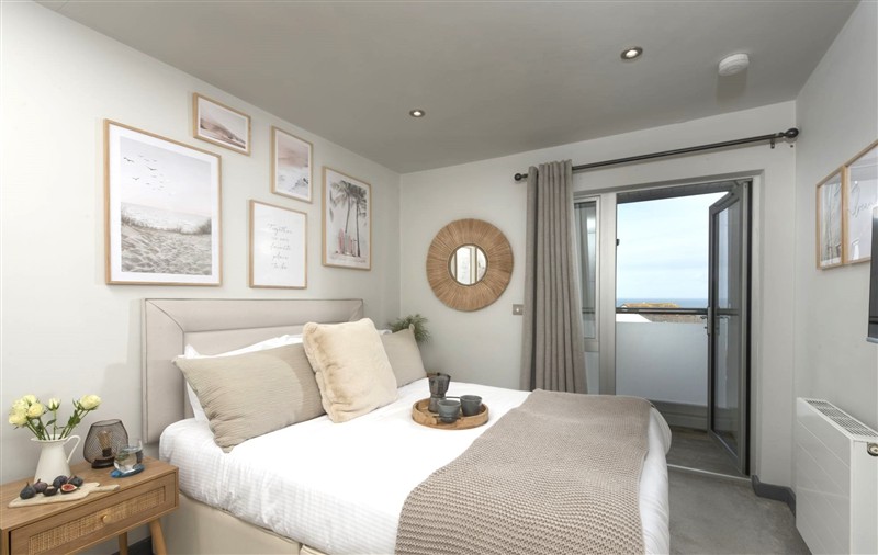 A photo of the bedroom at