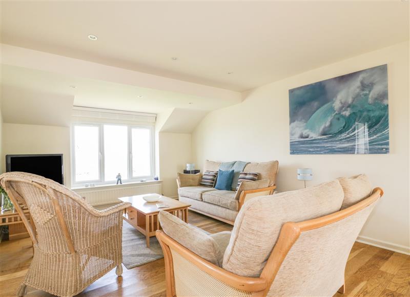 This is the living room at 6 The Watermark, Porth
