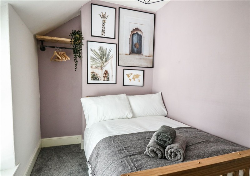A bedroom in 6 Upperfield Street at 6 Upperfield Street, Dolgellau