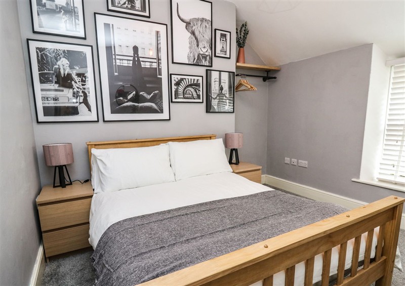 One of the bedrooms at 6 Upperfield Street, Dolgellau