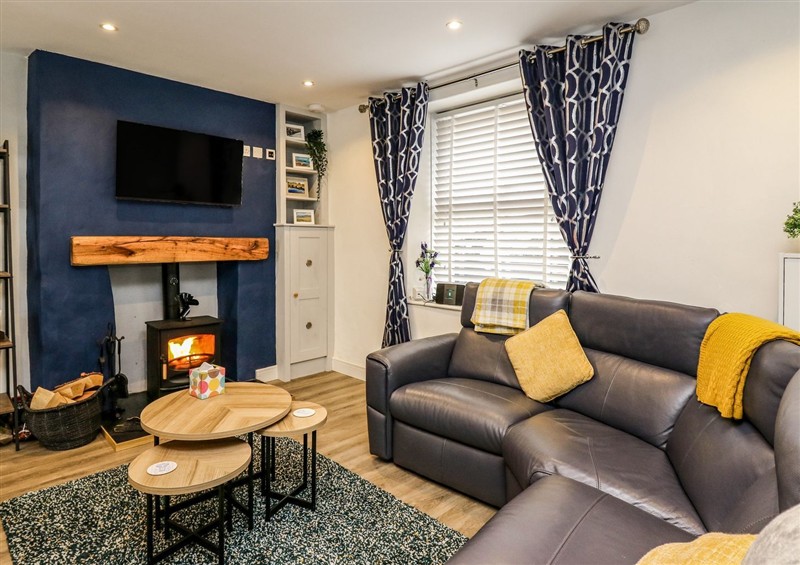 This is the living room at 6 Upperfield Street, Dolgellau