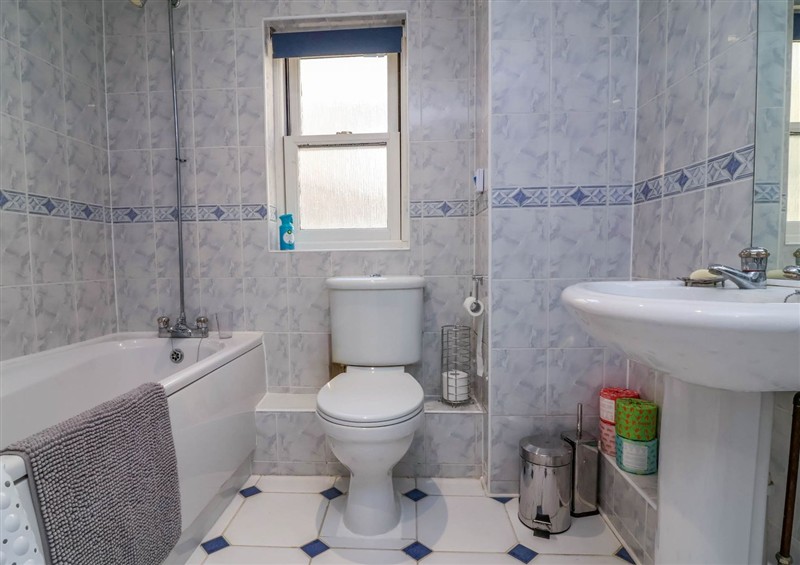 This is the bathroom at 6 Wildersmouth Court Apartments, Ilfracombe