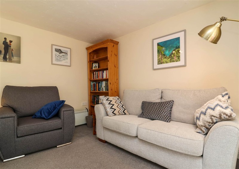 This is the living room at 6 Wildersmouth Court Apartments, Ilfracombe