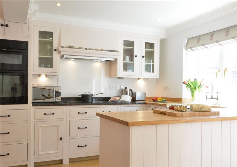 This is the kitchen at 6 Willows Green, Aldeburgh