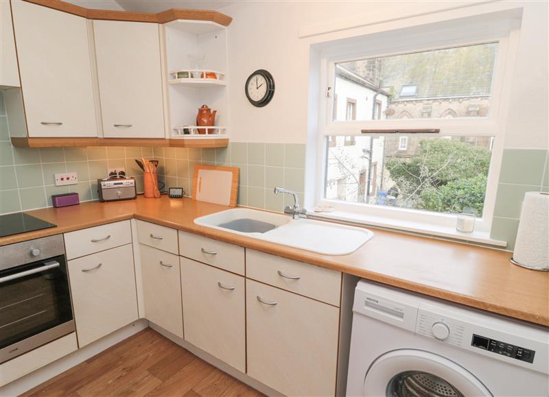 This is the kitchen at 60B Castlegate, Berwick-Upon-Tweed