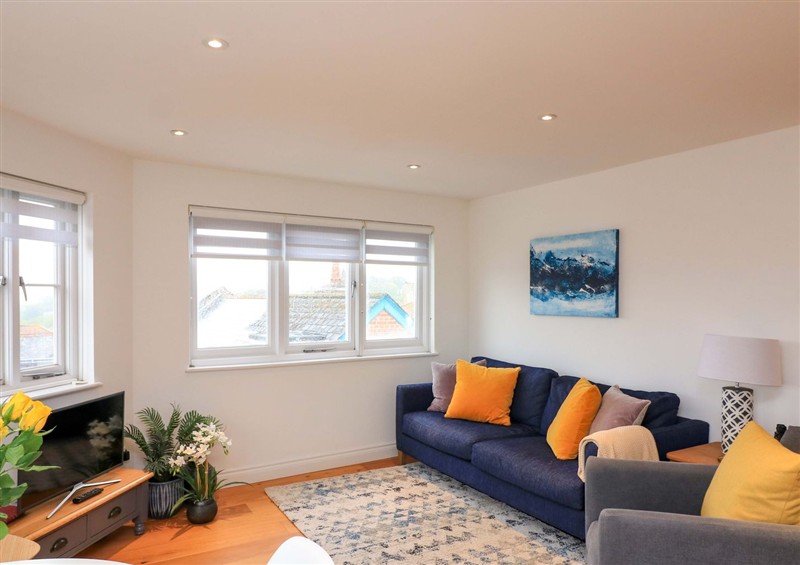Enjoy the living room at 61B Fore Street, Kingsbridge