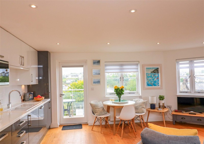 The kitchen at 61B Fore Street, Kingsbridge