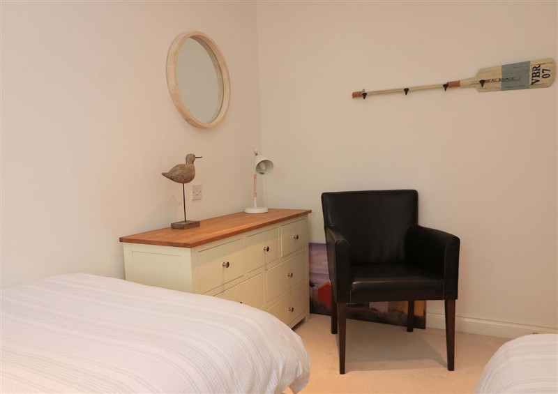 This is a bedroom at 61B Fore Street, Kingsbridge