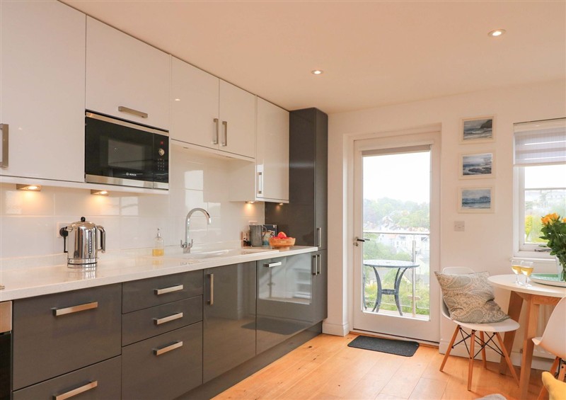 This is the kitchen at 61B Fore Street, Kingsbridge