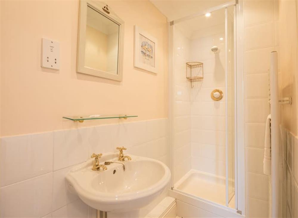 Shower room at 62 Moorings Reach in Brixham, South Devon
