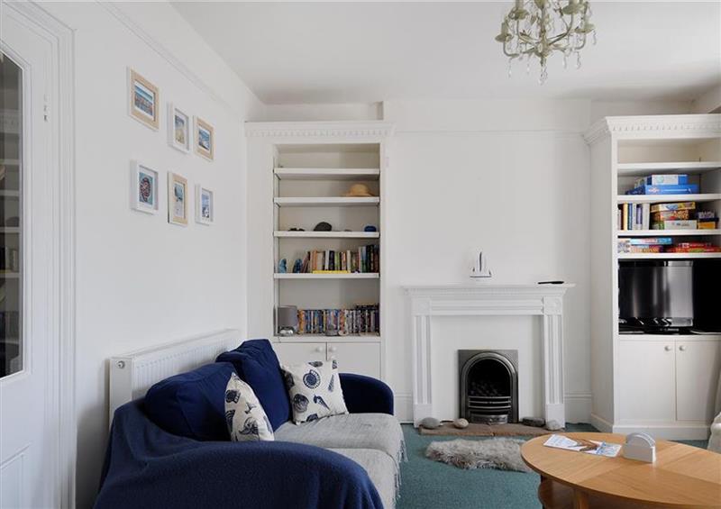 This is the living room at 62a Broad Street, Lyme Regis