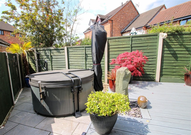 Enjoy the garden at 63 Severn Street, Bridgnorth