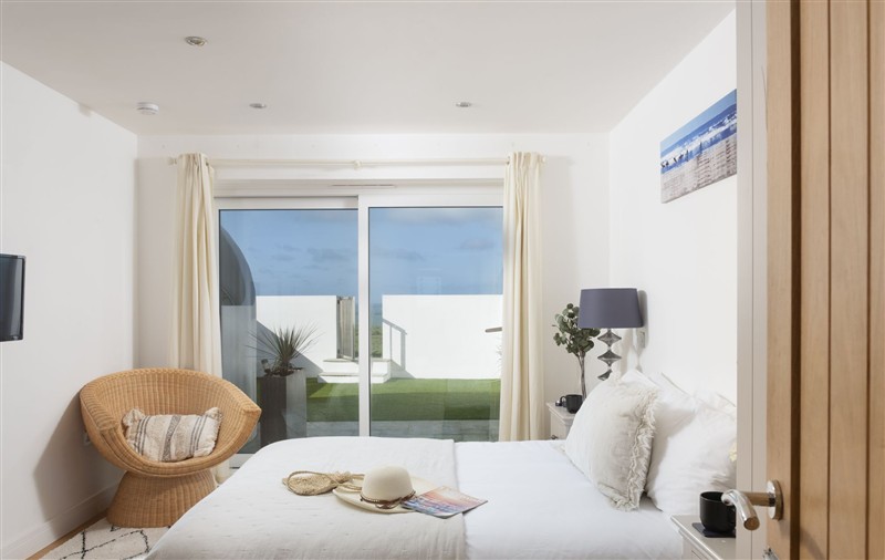 Bedroom at 66 Pentire, Cornwall