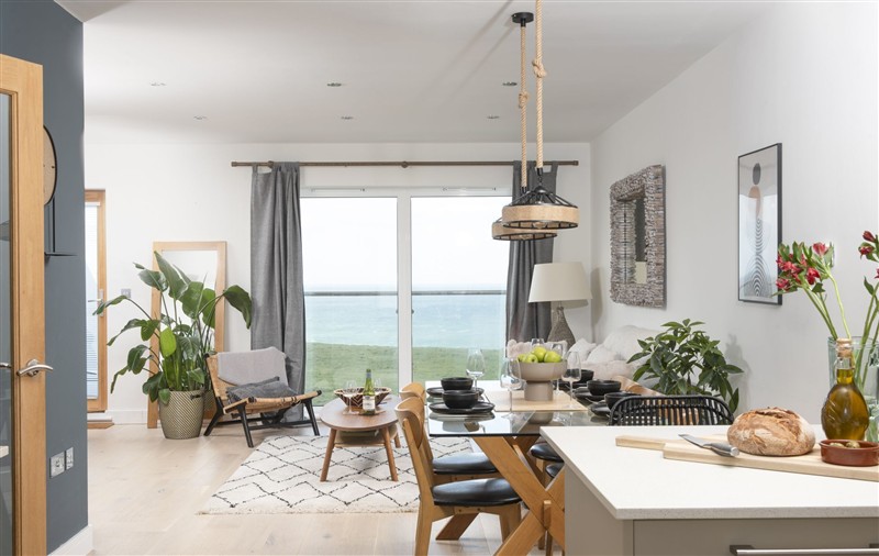 Inside at 66 Pentire, Cornwall