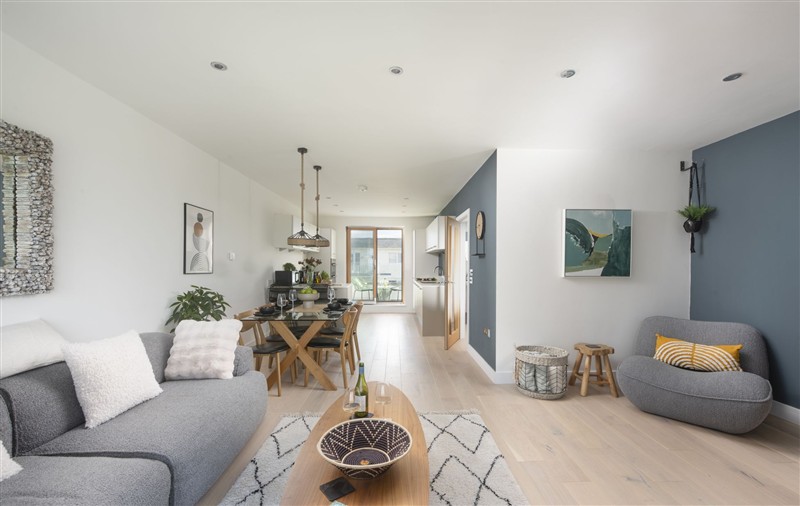 Relax in the living area at 66 Pentire, Cornwall