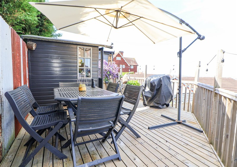 Enjoy a cup of tea on the patio at 67 Pendre Avenue, Prestatyn