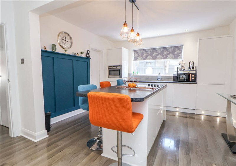 The kitchen at 67 Pendre Avenue, Prestatyn