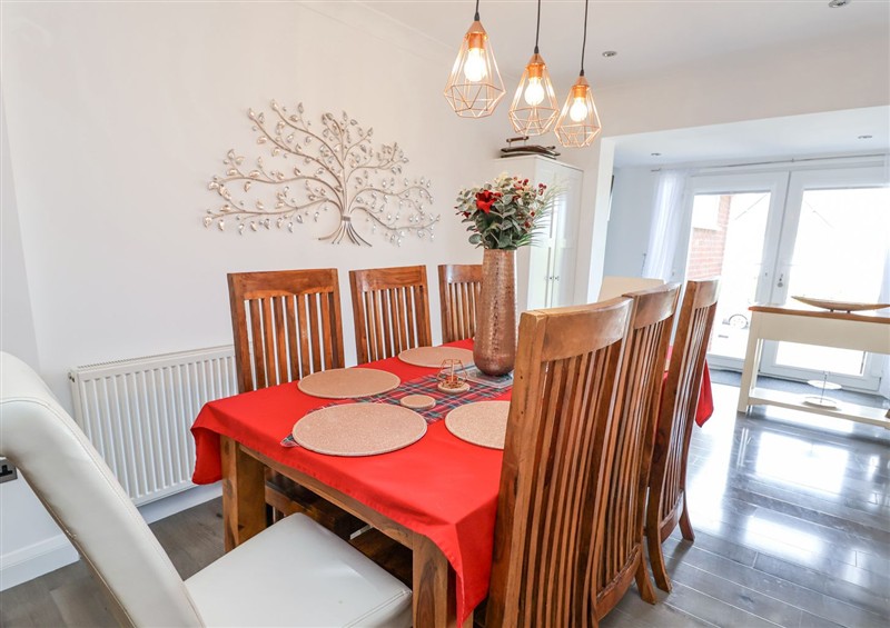 This is the dining room at 67 Pendre Avenue, Prestatyn
