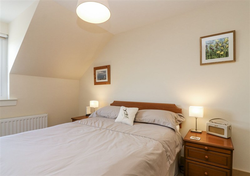 One of the bedrooms at 6A Pitlethie Steading, Leuchars