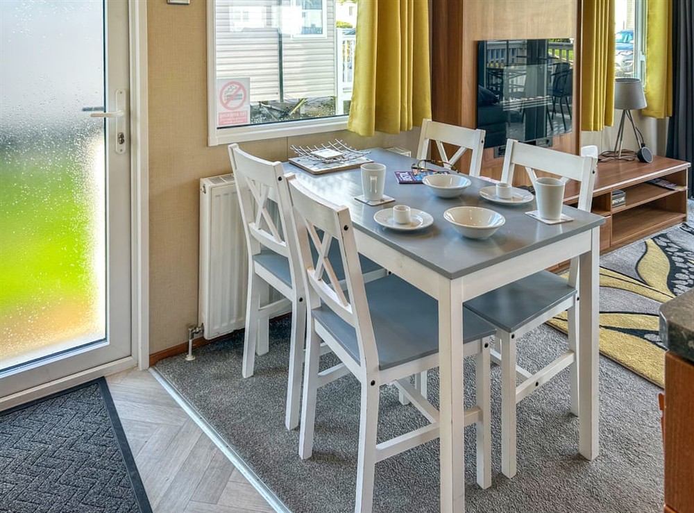 Dining Area at 7 Burnham in Burnham-on-Sea, Somerset