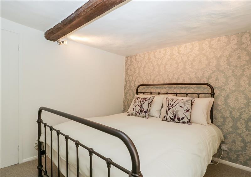 One of the bedrooms at 7 Church Lane, Lymington
