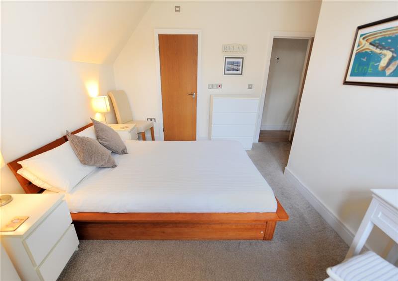 Bedroom at 7 Coram Tower, Lyme Regis