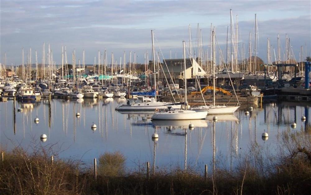 View of Lymington river at 7 Island Point in Lymington