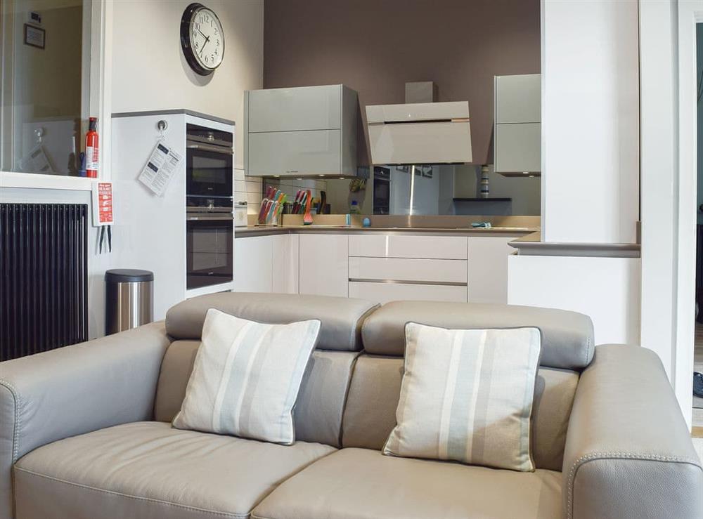 Well presented living space at 7 Ladstock Hall (deluxe) in Keswick, Cumbria