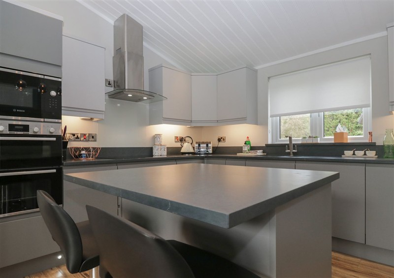 The kitchen at 7 Lake View, Windermere
