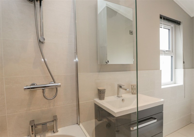 This is the bathroom at 7 Lake View, Windermere