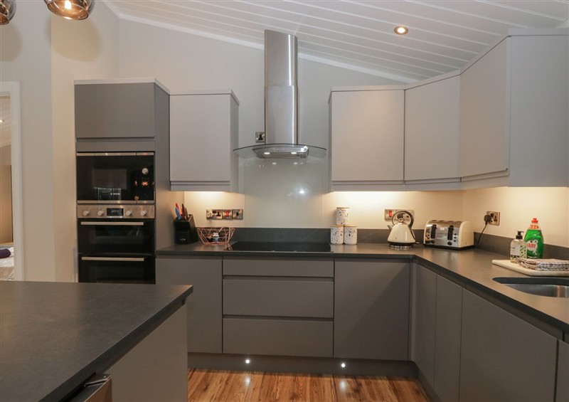 This is the kitchen at 7 Lake View, Windermere
