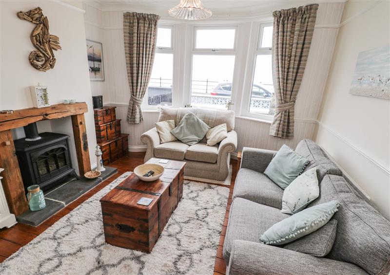 The living area at 7 Marine Drive, Hartlepool