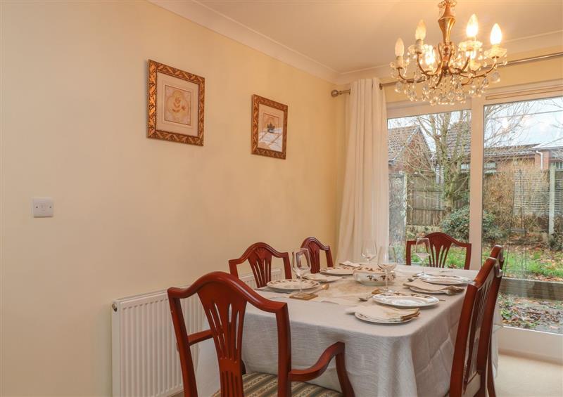 This is the dining room at 7 Marl Croft, Chester