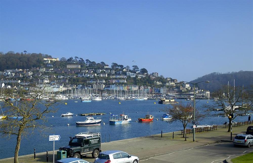 The spectacular River Dart views enjoyed from the lounge of 7 Mayflower Court at 7 Mayflower Court, Dartmouth